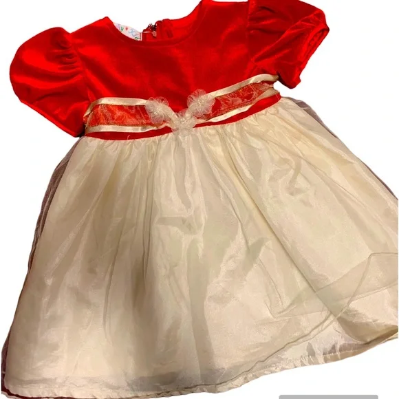 white christmas dresses Kids Red Green Plaid Ruffle Button Holiday Christmas Dress – Jolie & Co. LLC main image 0